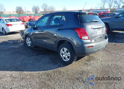 2016 Chevrolet Trax 1Ls from USA, damaged, VIN 3GNCJKSB6GL132656